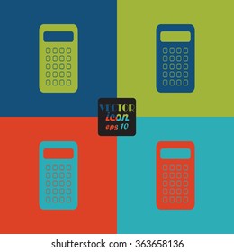 Vector calculator icon