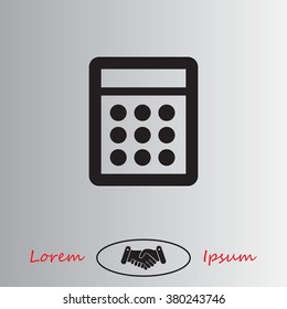 vector calculator icon