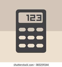 vector calculator icon