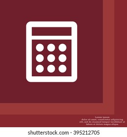 vector calculator icon