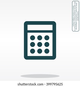 vector calculator icon
