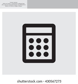 vector calculator icon