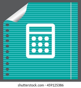 vector calculator icon