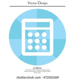 vector calculator icon
