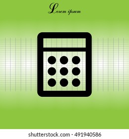 vector calculator icon