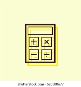 vector calculator icon