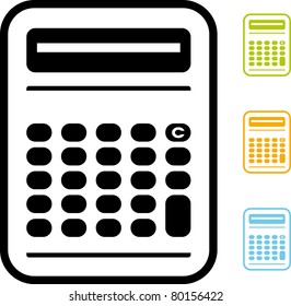 Vector calculator icon