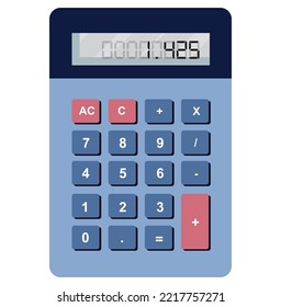 vector calculator icon design vector illustration concept