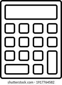 Diseño de iconos de esquema de cálculo de vectores
