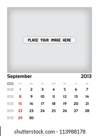 Vector calendar 2013