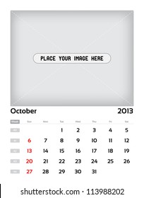 Vector calendar 2013