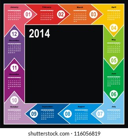 VECTOR - Calendar 2014