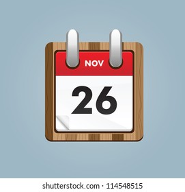 Vector calendar