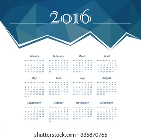 vector calendar