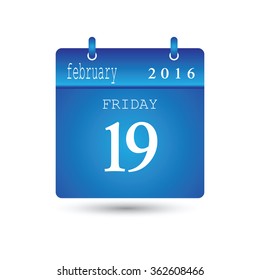 Vector calendar