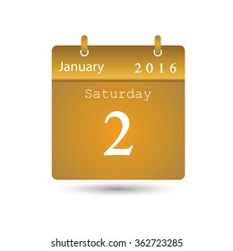 Vector calendar