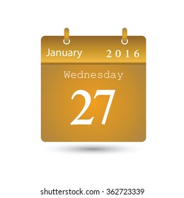 Vector calendar
