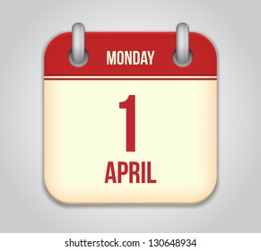 579 April 1st calendar Stock Illustrations, Images & Vectors | Shutterstock