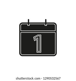 vector calendar day icon, day symbol, event icon