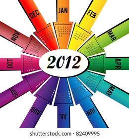VECTOR - Calendar Design 2012