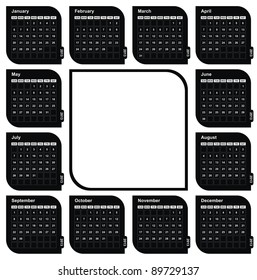 VECTOR - Calendar Design 2013