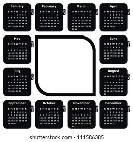 VECTOR - Calendar Design 2014