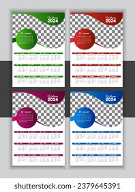 Vector Calendar Design 2024 for you business