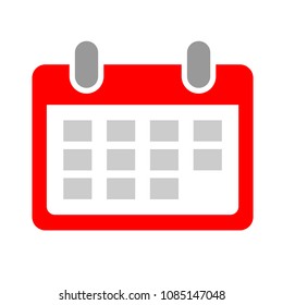 vector calendar event reminder, web year calendar illustration - date sign symbol