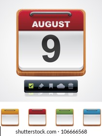 Vector calendar icon