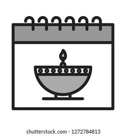 vector calendar icon 