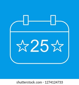 vector calendar icon 