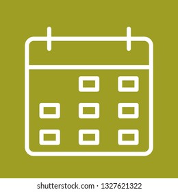  Vector Calendar Icon
