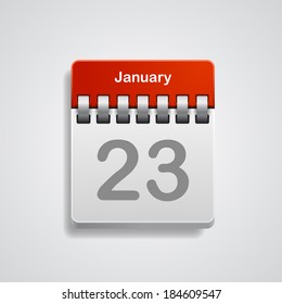 Vector calendar icon