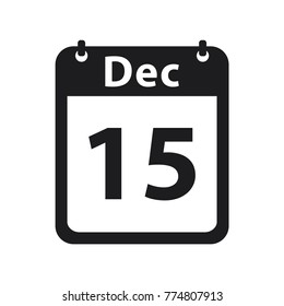 vector calendar icon, flat design best calendar illustration 