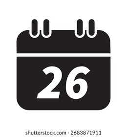 Icono de calendario de Vector arte de dibujo a mano