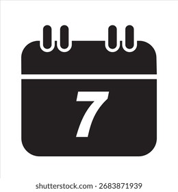 vector calendar icon hand drawing art
