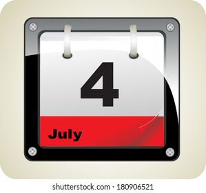  vector calendar icons. Set