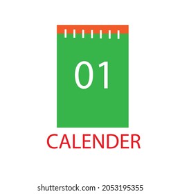 vector calender or minimalist calender illustration