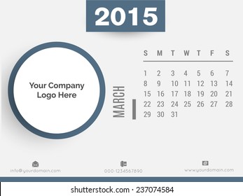 Vector Calender for new year.