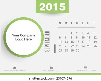 Vector Calender for new year.