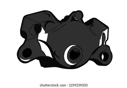 vector calipers for illustration or merchandise