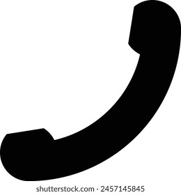 Vector call icon on white background. eps 10 call icon.