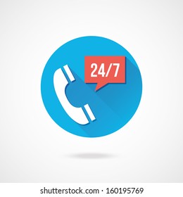 Vector Call Service Icon