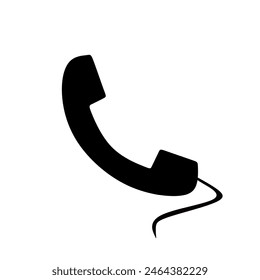 Vector de llamada para aplicaciones móviles y en línea. icono del teléfono; signo y símbolo del teléfono; Ponte en contacto con nosotros

