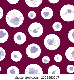 Vector Calla Lily Seamless Pattern for textiles, wallpapers and elegant designs
