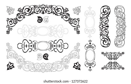 Vector Calligrafic Design Elements