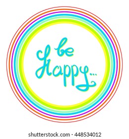 . Vector calligraphic inspirational design. Hand drawn element. Motivation quote for t-shirt, flyer, poster, card