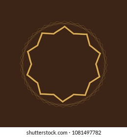 Vector Calligraphic Logo Template