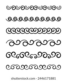 Vector calligraphic and ornament design