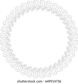 Vector Calligraphic Swirl Elements for your Design . 